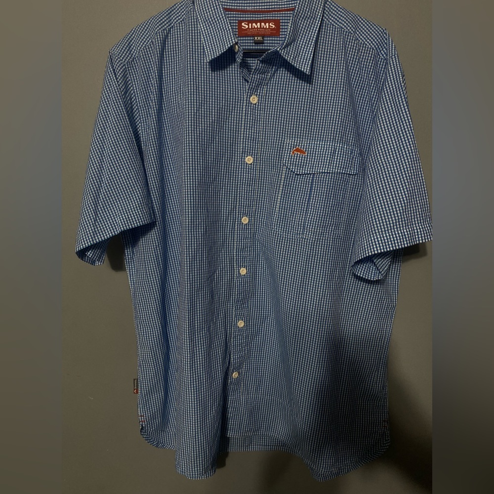 Sims fishing shirt